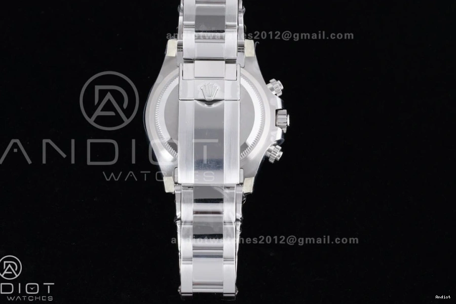 DD4131 SS Dial Best on 904L Daytona Bracelet Clean Black Edition 1:1 2023 126500 Steel 0518